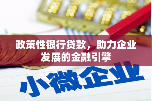 普洱政策性银行贷款，助力企业发展的金融引擎